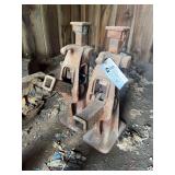 (2) Simplex Railroad Jacks