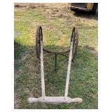 Antique Barrel Cart
