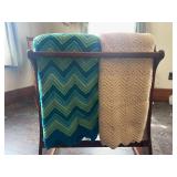 2 Crocheted Afghans