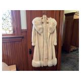 Mink Coat & Belt