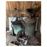 Grease Bucket & Used Oil Drain