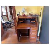 Roll-Top Desk & Contents