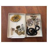 Brooches, Pins & Jewelry