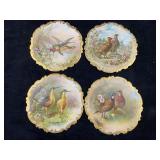 (4) Chromolithograph Chimney Flue Covers from 1898
