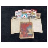 Early 1900 Misc Papers, Literature and Books