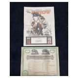 1920 The Furrow & 1928 Records for Sale of a Hog