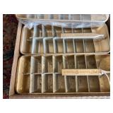 (6) Vintage GE Redicube Ice Cube Trays