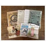 1894-1897 Booklets and Advertising