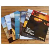 (7) Caterpillar Sales Literature