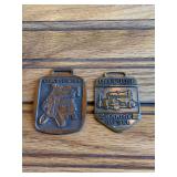 (2) Caterpillar Engine Watch Fobs