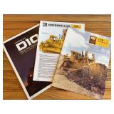 (3) Caterpillar D10 + D11 Crawler Sales Literature