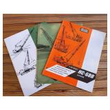 (3) Link-Belt Crane Sales Literature