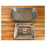 (2) Ashtrays