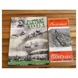 (2) Cletrac Crawler Sales Literature