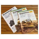 (3) Caterpillar D6H Crawler Sales Literature