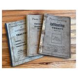 (3) Caterpillar Crawler Manuals