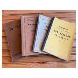 (4) Caterpillar D4 Crawler Manuals