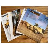 (9) Caterpillar Wheel Loader Sales Literature