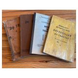 (4) Caterpillar D4 Crawler Manuals