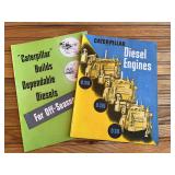 (2) Caterpillar Sales Literature