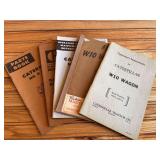 (5) Caterpillar Ripper + Wagon Manuals