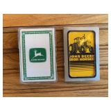 (2) John Deere Playing Cards