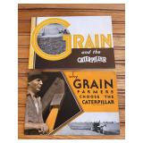 (2) Caterpillar Grain Farming Sales Literature
