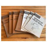 (7) Caterpillar Hydraulic Controls Manuals