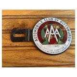 AAA License Plate Topper