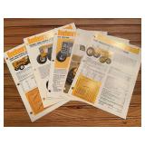 (5) International Industial Tractor Sales Literature