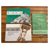 (3) Caterpillar Operators Guides