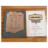 (2) Hercules Engines + Le Roi Engines Sales Literature