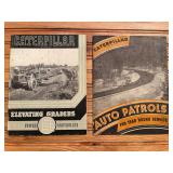 (2) Caterpillar Auto Patrols + Elevating Graders Sales Liteature