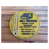 Caterpillar Round Thermometer
