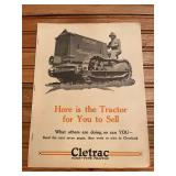 Cletrac Crawler Sales Literature