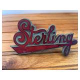 Sterling Badge