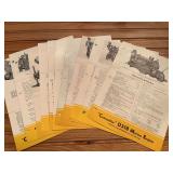 (11) Caterpillar Diesel Engine Spec Sheets