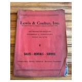 Lewis & Coulter Inc. Catalog