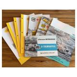 (8) Le Tourneau-Westinghouse Scraper Sales Literature