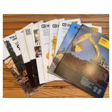 (10) Caterpillar Excavator Sales Literature
