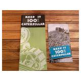 (2) Caterpillar Sales Literature