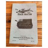 1930 National Track-Tractor 25 Sales Literature