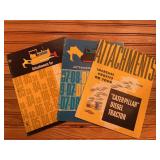 (3) Caterpillar Crawler Attachments Sales Literature