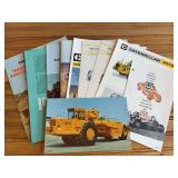 (10) Caterpillar Scraper Sales Literature