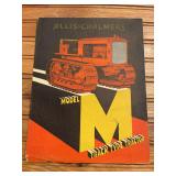 Allis Chalmers Model M Crawler Sales Literature