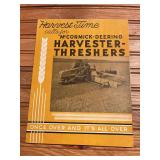 McCormick-Deering Harvester-Threshers Sales Literature