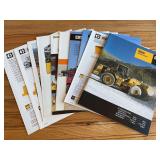 (10) Caterpillar Wheel Loader Sales Literature