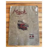 1928 Mack Model AB Trucks Catalog No. 15