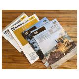 (4) Caterpillar D5 Crawler Sales Literature