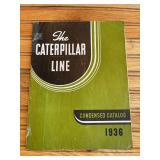 1936 Caterpillar Line Condensed Catalog